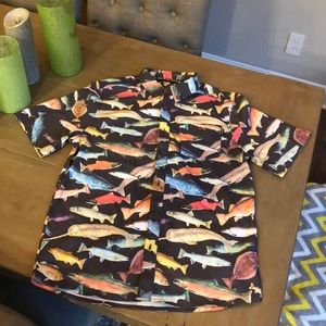 Men’s Colorful KAVU fishing shirt